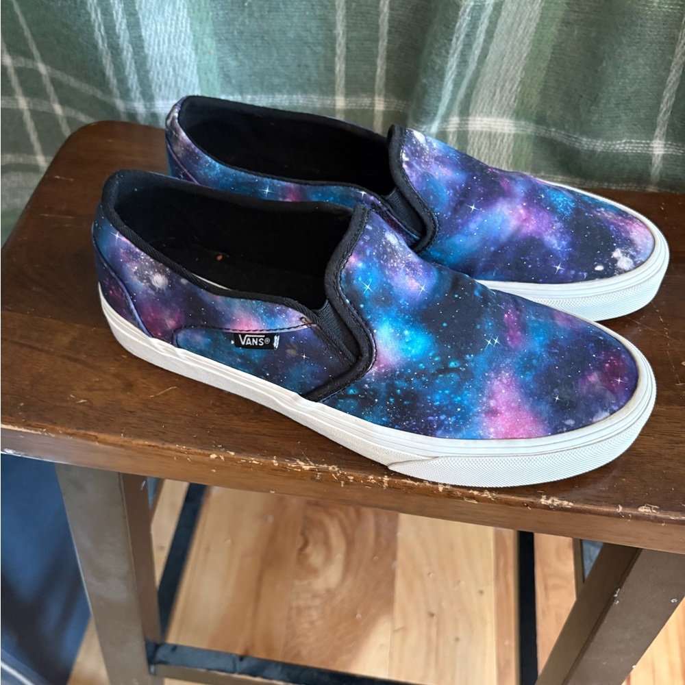 Vans Cosmic Print Slip-On Sneakers - Picture 2 of 5